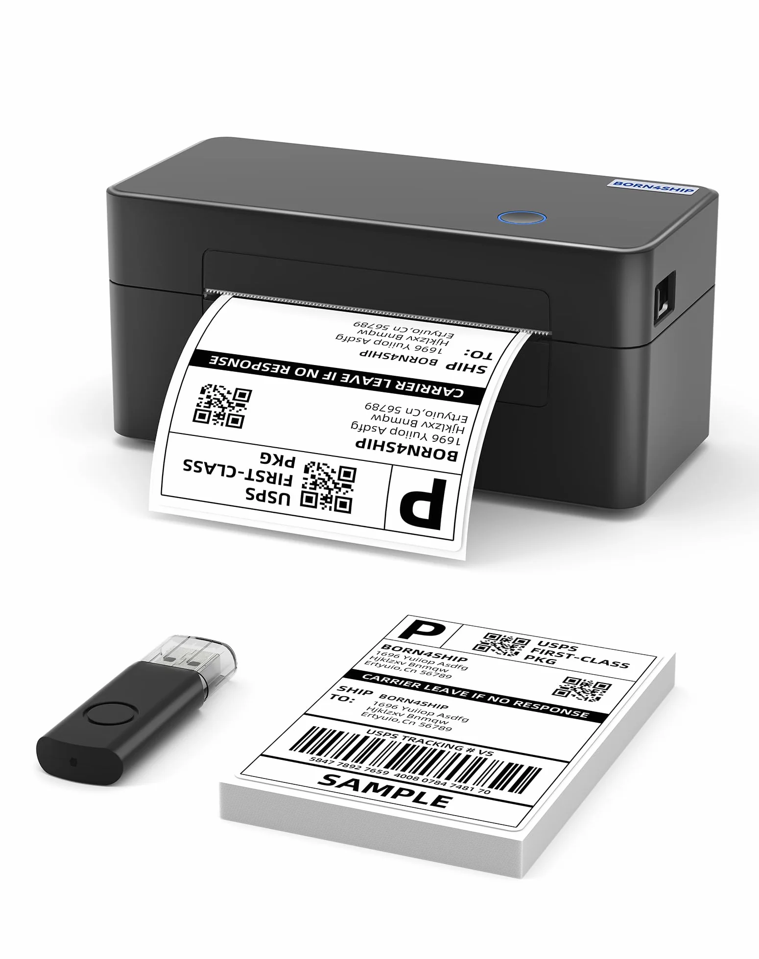 Imprimante d'Étiquettes Thermique 4 x 6 USB Compatible Etsy Amazon Expédition DHL